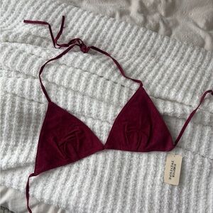 forever 21 festival burgundy top